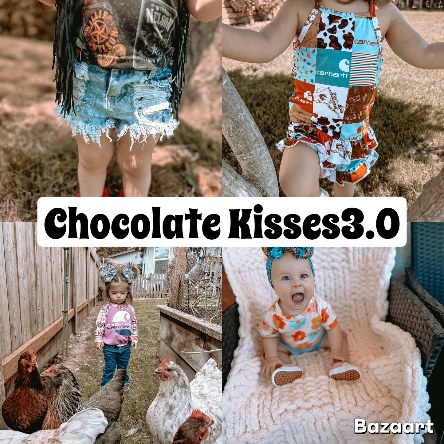 Chocolate Kisses Trio
