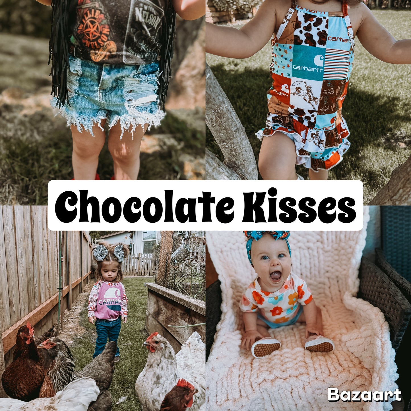 Chocolate Kisses Trio